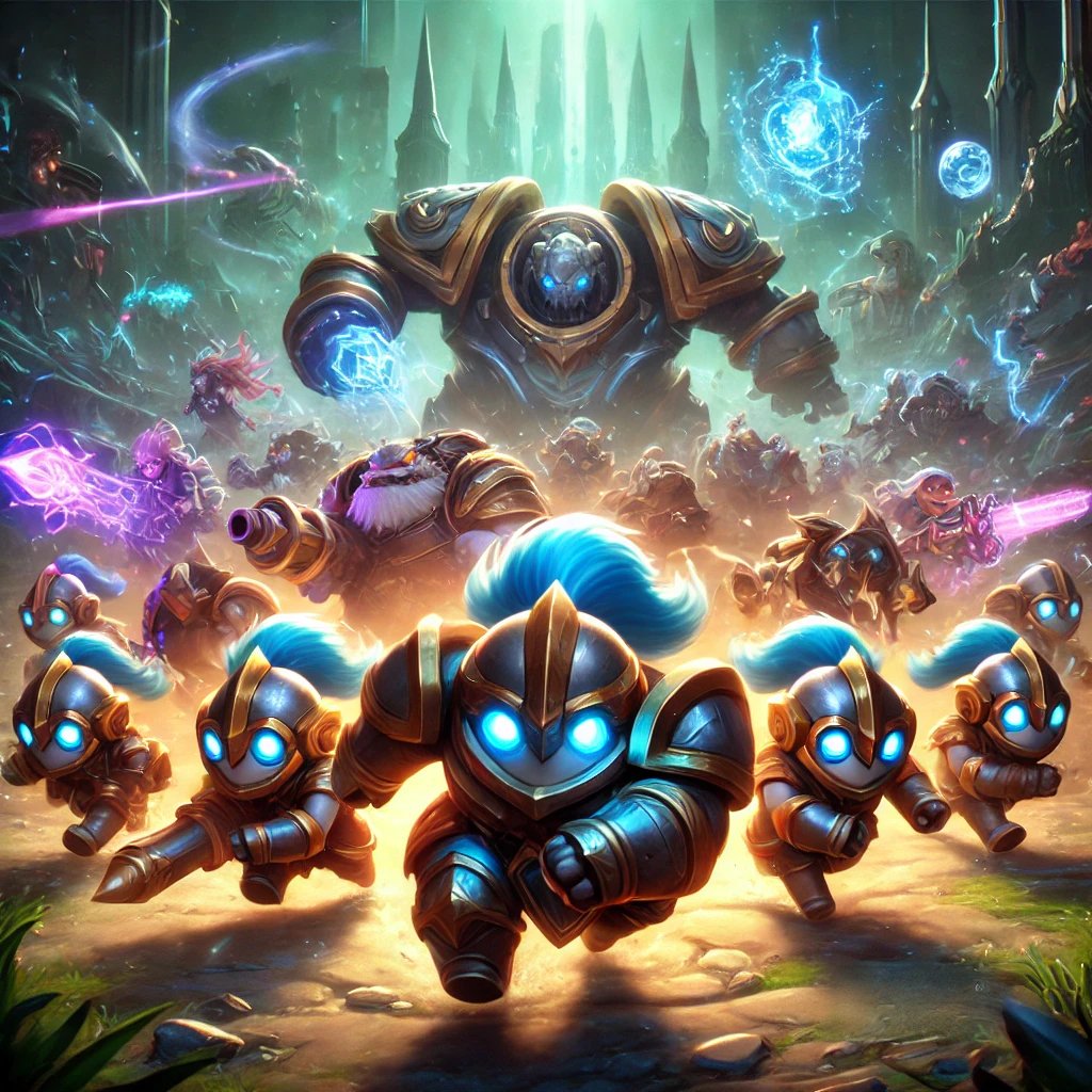 Mastering minion waves in League of Legends